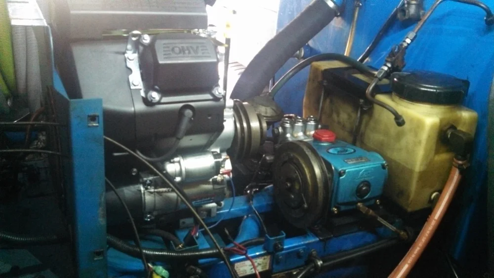 New Kohler Engine in it's new home